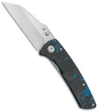 Kansept Knives Main Street Liner Lock Knife Arctic Storm CF (3.4" Satin M390)