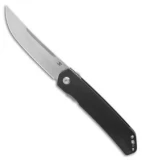 Kansept Knives Hazakura Liner Lock Knife Black G-10 (3.5" Stonewash)