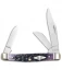 Case Medium Stockman Pocket Knife Jigged Purple Bone (6344 SS)