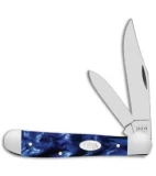 Case Cutlery Copperhead Knife Blue Pearl Kirinite (3.9" - 10249 SS)