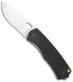 James Brand The Folsom Liner Lock Knife Black G-10 (2.75" Satin Serr)