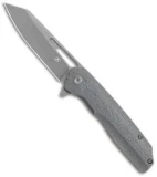 Kansept Knives Shard Frame Lock Knife Gray Speckled Titanium (3.5" Gray)