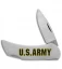 Case Executive Lockback Knife U.S. Army Stainless Steel (3.3" - M1300L SS)
