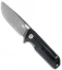 Bestech Knives Circuit Liner Lock Knife Black G-10 (3.25" Gray)