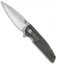 Bestech Knives Fin Liner Lock Knife Blue/Tan G-10 (3.6" Satin 14C28N)