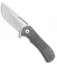 Doc Shiffer V3 Recon Frame Lock Knife Black Micarta (3" Stonewash)