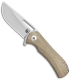 Doc Shiffer V3 Recon Frame Lock Knife OD Green Micarta (2.75" Stonewash)