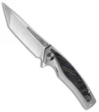 Bestech Knives Predator Tanto Knife Ti/Green G-10 (3.6" Satin) BTKT1706F