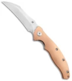 Kansept Knives Copperhead Liner Lock Knife Copper (3.4" SW)