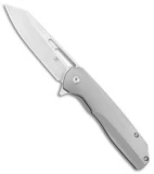 Kansept Knives Shard Frame Lock Knife Titanium (3.5" Satin)