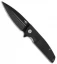 Bestech Knives Fin Liner Lock Knife Black G-10 (3.6" Black 14C28N)