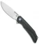 Bestech Knives Falko Liner Lock Knife Black G-10/CF (3.8" Satin 154CM)