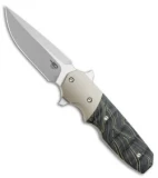 Bestech Knives Clark Freefall Liner Lock Knife Green / Black (2.8" Two-Tone)
