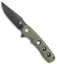 Bestech Knives Arctic Liner Lock Knife Green G-10 (3.5" Black) BG33B-2