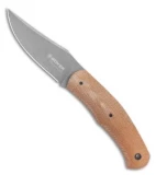 Boker Boxer Fixed Blade Knife Natural Canvas Micarta (3.3" SW) 120503