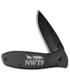 Case Cutlery TEC X NWTF Liner Lock Knife (3" Black) CA18770