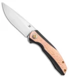 Kansept Knives Accipiter Frame Lock Knife Copper (3.5" SW)