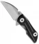 Bestech Knives 2500 Delta Frame Lock Knife Black Ti. (6.00" Satin) BT2006C