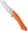Bestech Knives Platypus Liner Lock Orange G-10 (3.375" D2) BG28B