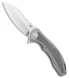 Kansept Knives Spirit Frame Lock Knife Carbon Fiber Titanium (3.58" Satin)