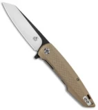 QSP Phoenix Liner Lock Knife Tan G-10 (3.75" Two-Tone)