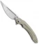 Bestech Knives Irida Liner Lock Knife Beige G-10 (3.75" Satin)