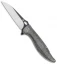 QSP Locust Liner Lock Knife Black Flax Micarta (3.875" Two Tone)