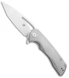 Kansept Knives Tanto Kryo Frame Lock Knife Titanium (3.58" Satin)