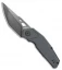 REVO Berserk Frame Lock Folding Knife Gray G-10 (3.4" Black Stonewash)