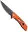Bestech Knives Eye of Ra Liner Lock Knife Orange G-10 (3.4" Gray)