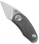 Bestech Knives Tulip Ball Lock Flipper Knife Dark Gray Ti (1.34" SW) BT1912E