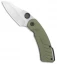 REVO Recoil Frame Lock Knife OD Green G-10 (3" Stonewash)