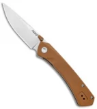 REVO Warden Spring Assist Liner Lock Knife Coyote Brown G-10 (3" Stonewash)