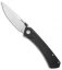 REVO Warden Spring Assist Liner Lock Knife Black G-10 (3" Stonewash)