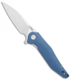 CJRB Agave Liner Lock Flipper Gray G-10 (3.5" Stonewash)