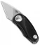 Bestech Knives Tulip Frame Lock Flipper Knife Black Ti (1.34" SW) BT1913E