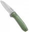 Gerber Highbrow Assisted Opening Knife Green  Aluminum (3.3" SW) 30-001642