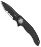 CRKT Linchpin Deadbolt Lock Knife Black G-10 (3.9" Black) 5406K