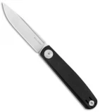 Real Steel Hel Gslip Slip Joint Knife Black G-10 (3.5" Satin) 7841