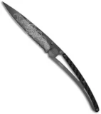 Deejo Dragon Viking Tattoo 37g Knife Carbon Fiber (3.75" Serrated)