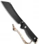 Artisan Cutlery Tomahawk Fixed Blade Knife Black G-10/White Liners (6.3" Black)