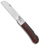 QSP Worker Lock Back Knife Snakewood (3.5" Satin)