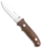 Kansei Matsuno Custom Hideout Liner Lock Flipper Knife Micarta (3.1" Mirror)