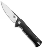 Bestech Knives Muskie Liner Lock Knife Black G10 (4" Black/Satin)