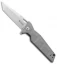 Maserin Artiglio Tanto Knife Steel/Grey G10 (3.75" Stonewash) 420G10G