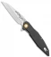 Artisan Cutlery Cygnus Liner Lock Knife Black Carbon Fiber (3.54" Satin)