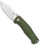 Fox Knives TUR Liner Lock Knife OD Green G-10 (2.8" Satin) FX-523OD