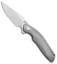 Bestech Knives Ghost Frame Lock Knife Titanium (3.6" Stonewash) BT1905A