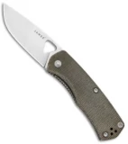James Brand The Folsom Liner Lock Knife Micarta OD Green (2.75" Satin)