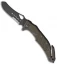 Fox Knives A.L.S.R. Liner Lock Knife Brown FRN (3.9" Black Serr) FOX447COD